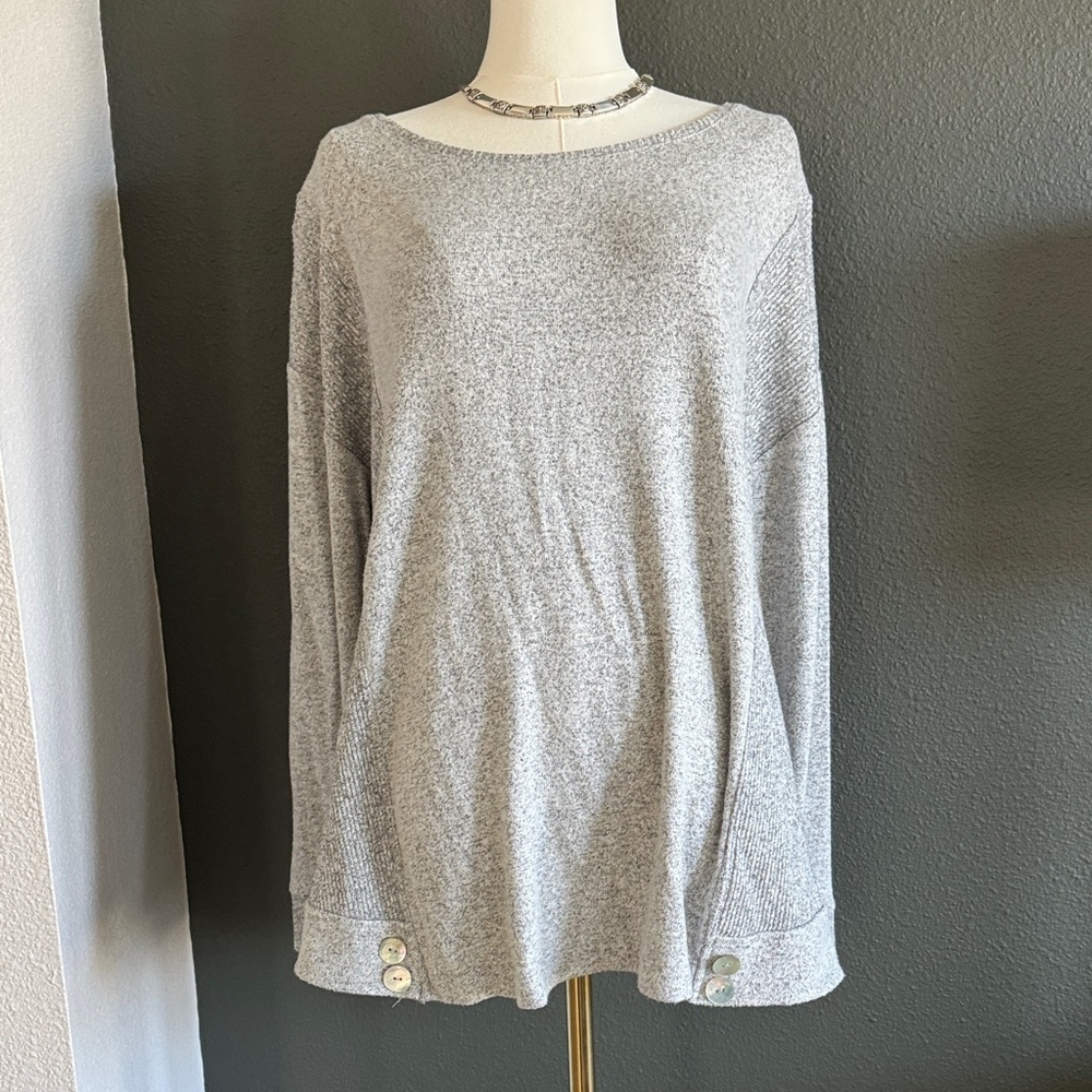 Super Soft Gray Women's sweater